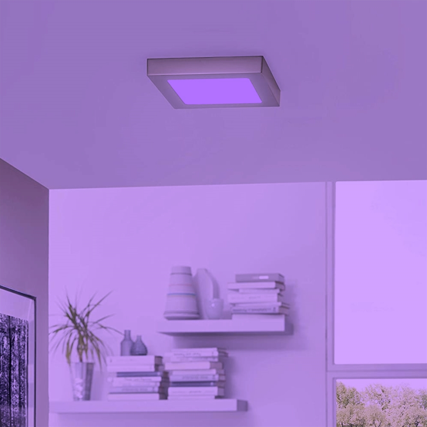 Eglo 96679 - LED RGB Dimbar Takbelysning FUEVA-C LED/15,6W/230V