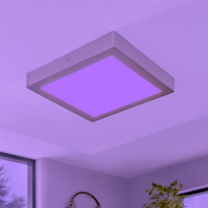 Eglo 96681 - LED RGB Dimbar Takbelysning FUEVA-C LED/21W/230V