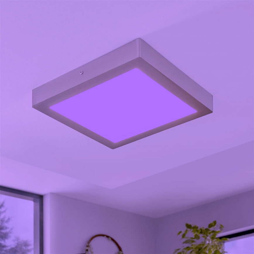 Eglo 96681 - LED RGB Dimbar Takbelysning FUEVA-C LED/21W/230V