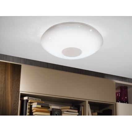 Eglo 96684 - LED Dimbar Takbelysning  VOLTAGO-C LED/17W/230V