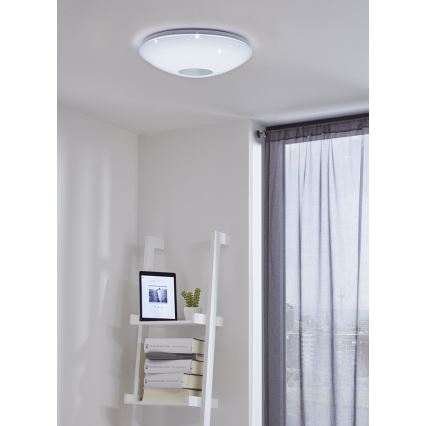 Eglo 96684 - LED Dimbar Takbelysning  VOLTAGO-C LED/17W/230V