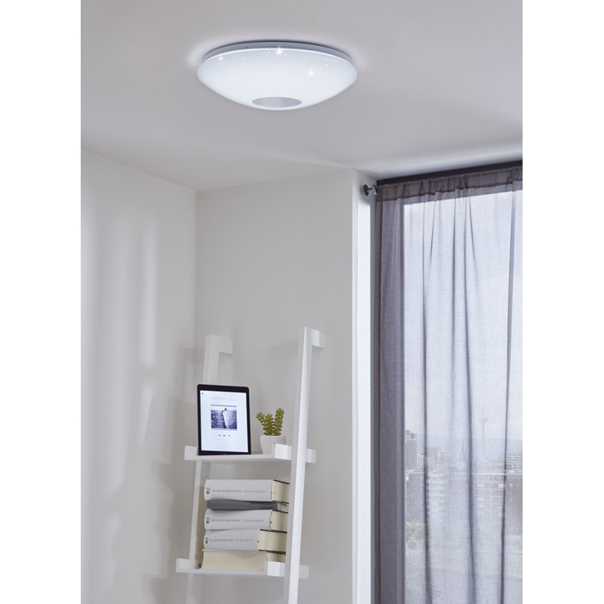 Eglo 96684 - LED Dimbar Takbelysning  VOLTAGO-C LED/17W/230V