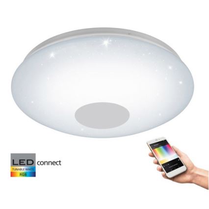 Eglo - LED RGBW Dimbart takarmatur för tak VOLTAGO-C LED/17W/230V