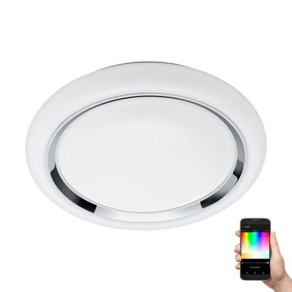 Eglo 96686 - LED Dimbar Takbelysning  CAPASSO-C LED/17W/230V