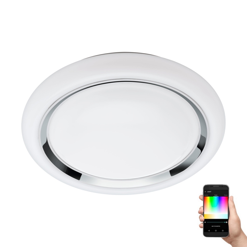 Eglo 96686 - LED Dimbar Takbelysning  CAPASSO-C LED/17W/230V