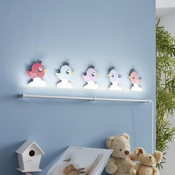 Eglo 96707 - LED Barn Vägglampa SPARINO 3xLED/1.8W/230V
