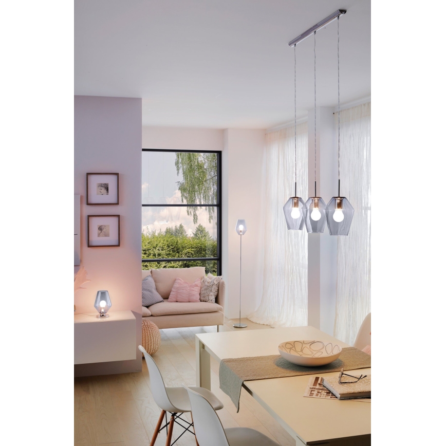 Eglo 96774 - Hängande lampa MURMILLO 3xE27/28W/230V