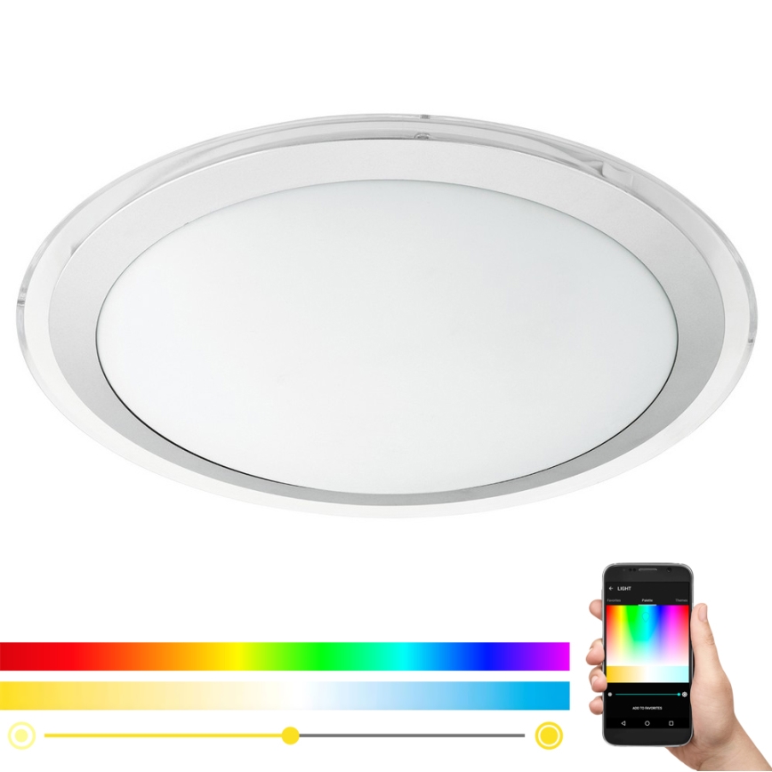 Eglo 96818 - LED Dimbar Takbelysning  COMPETA-C LED/17W/230V