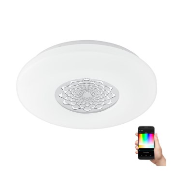Eglo 96821 - LED Dimbar Takbelysning  CAPASSO-C LED/17W/230V