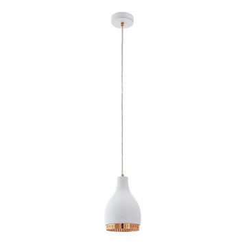 Eglo 96871 - Hängande lampa COCNO 1xE27/60W/230V vit