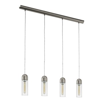 Eglo 96942 - LED Ljuskrona med snöre ZACHARO 4xE27/4W/230V