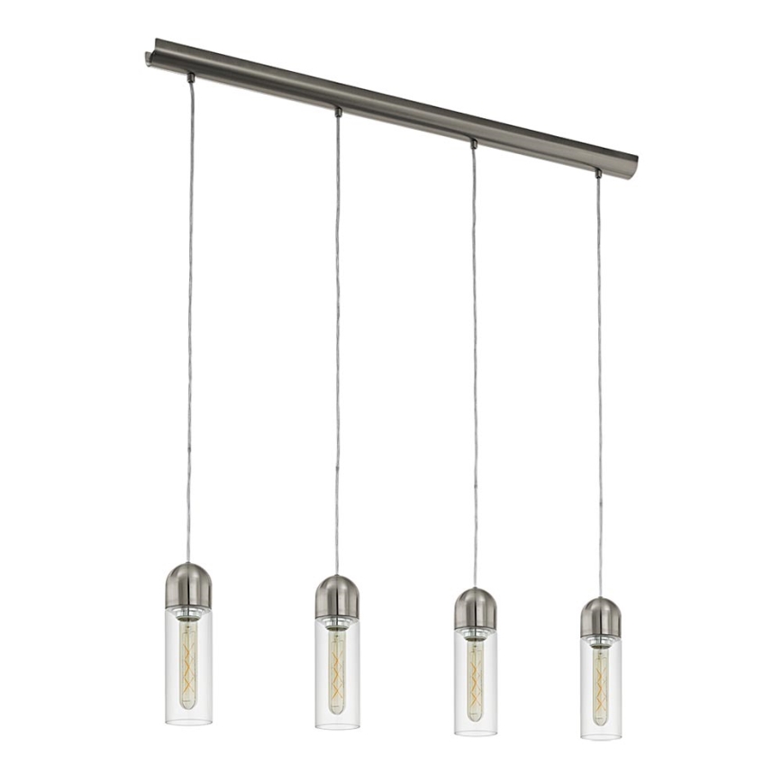 Eglo 96942 - LED Ljuskrona med snöre ZACHARO 4xE27/4W/230V