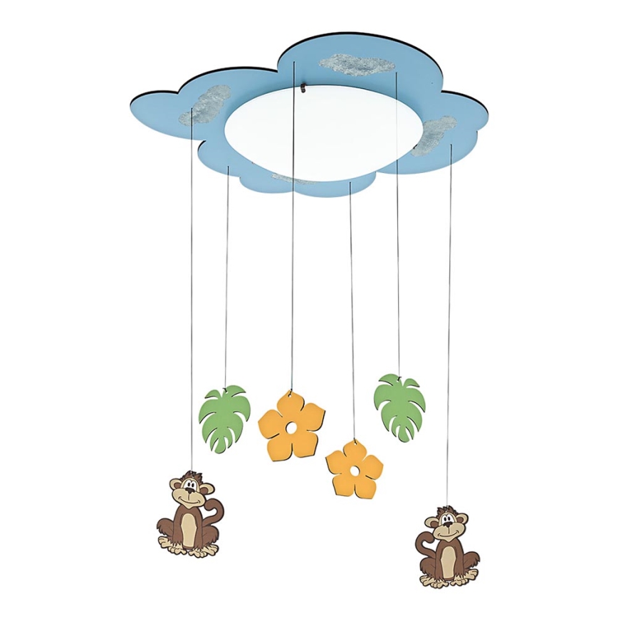 Eglo 96947 - Barn Takbelysning LOUIE 1xE27/42W/230V