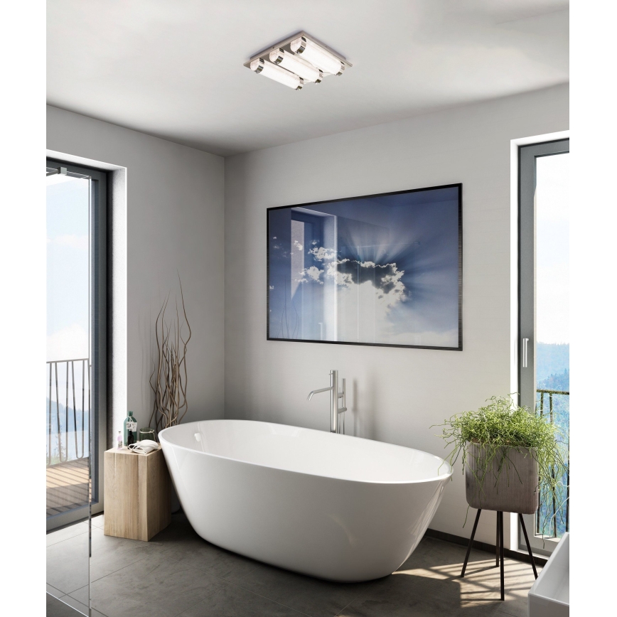Eglo 97056 - LED Badrumsbelysning tak TOLORICO 3xLED/7W/230V IP44