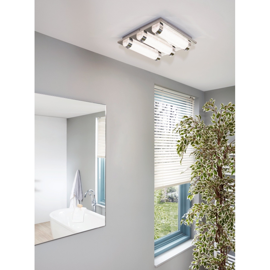 Eglo 97056 - LED Badrumsbelysning tak TOLORICO 3xLED/7W/230V IP44