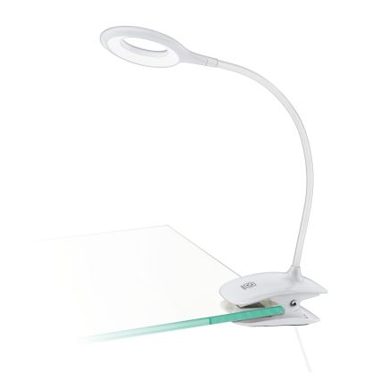 Eglo 97077 - LED-lampa med klämma CABADO 1xLED/3W/230V vit