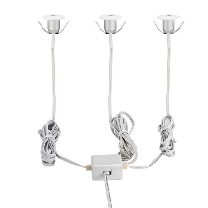 Eglo 97079 - LED Badrum Hängande Takbelysning CHANGO 3xLED/1W/230V IP44
