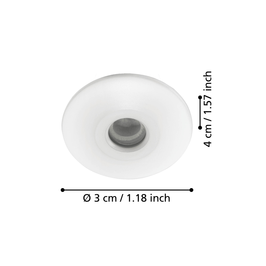 Eglo 97079 - LED Badrum Hängande Takbelysning CHANGO 3xLED/1W/230V IP44