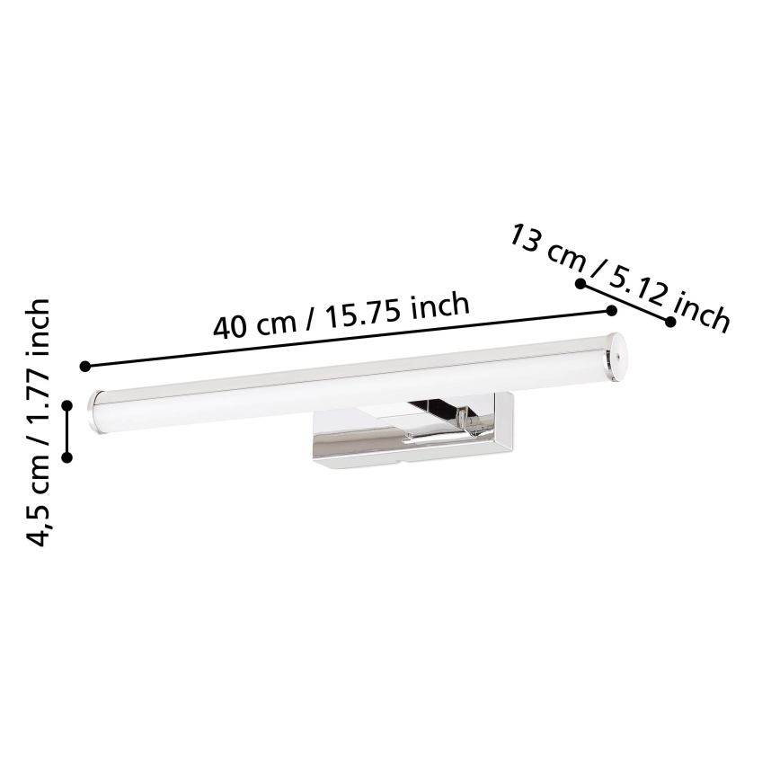 Eglo 97081 - LED Badrum spegelbelysning VADUMI 1xLED/7.4W/230V