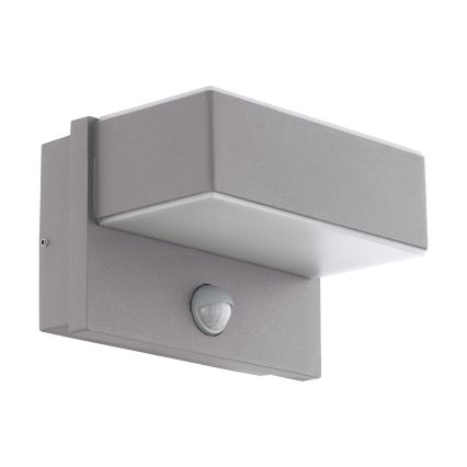Eglo 97159 - LED Utomhus Väggbelysning med sensor AZZINANO 2xLED/5,6W/230V