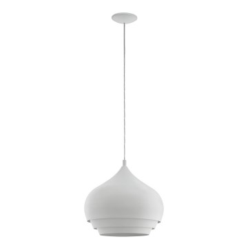 Eglo 97211 - Ljuskrona med snöre CAMBORNE 1xE27/60W/230V 380 mm