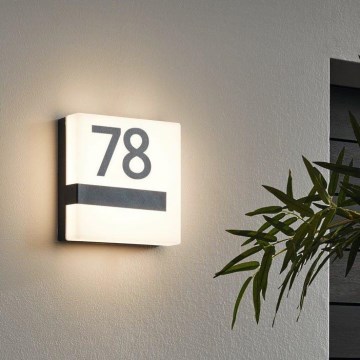 Eglo 97219 - LED Dimbar utomhus Väggbelysning TORAZZA-C LED/14W/230V