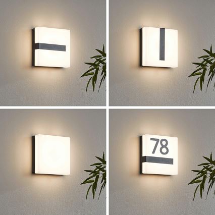 Eglo 97219 - LED Dimbar utomhus Väggbelysning TORAZZA-C LED/14W/230V