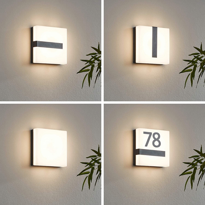 Eglo 97219 - LED Dimbar utomhus Väggbelysning TORAZZA-C LED/14W/230V