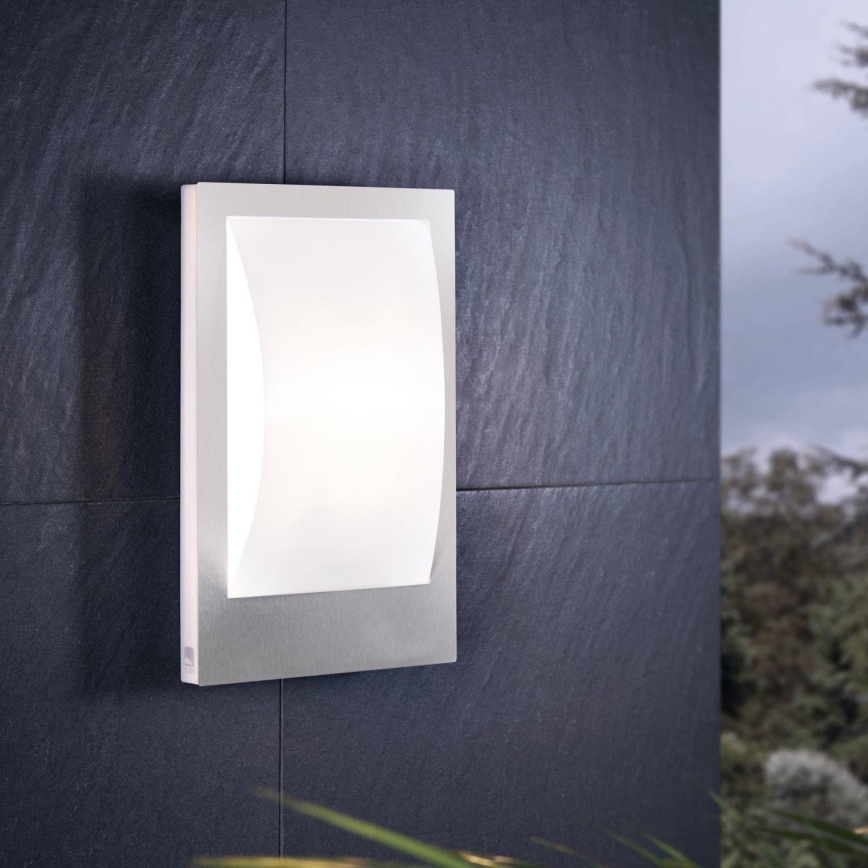 Eglo 97239 - LED Dimbar utomhus Väggbelysning VERRES-C 1xE27/9W/230V
