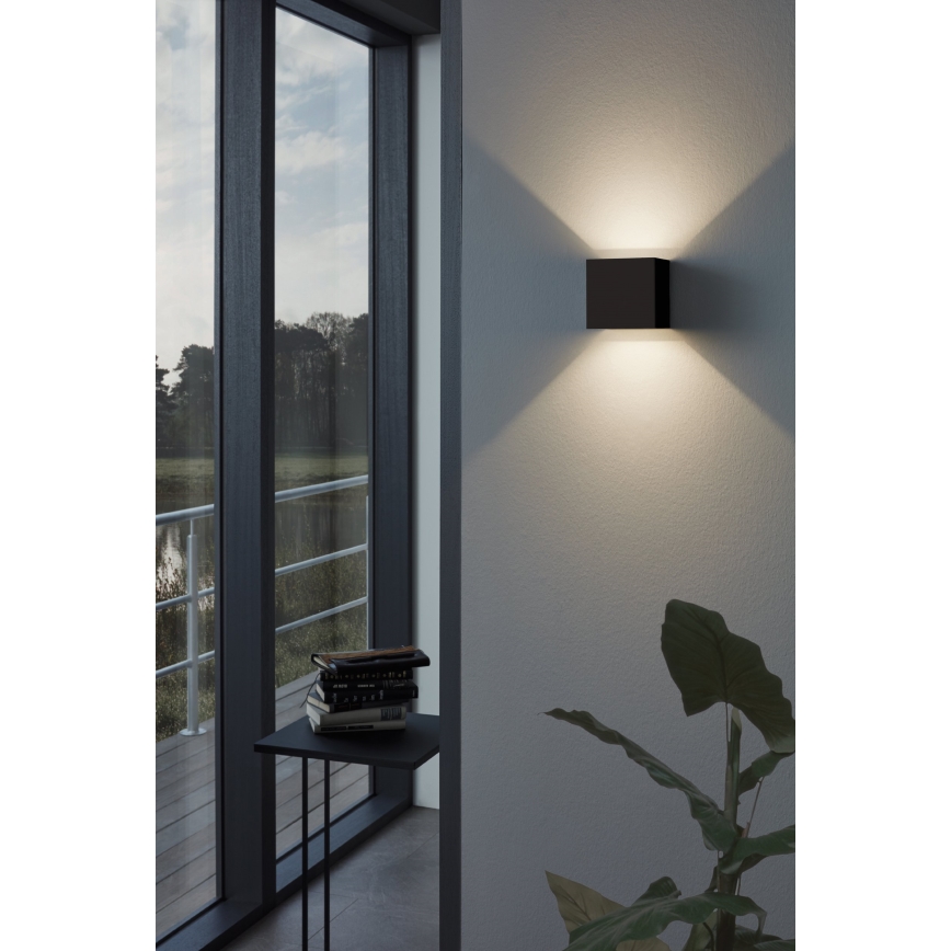 Eglo 97242 - Utomhus LED Väggbelysning CALPINO 2xLED/3,3W/230V IP54