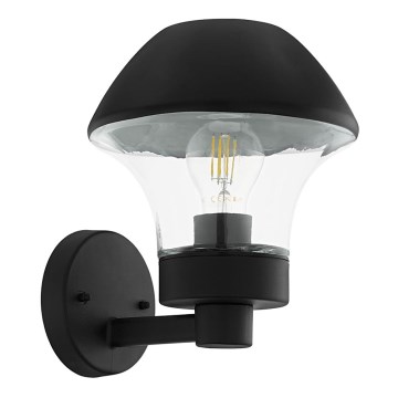 Eglo 97244 - Utomhus Väggbelysning VERLUCCA 1xE27/60W/230V