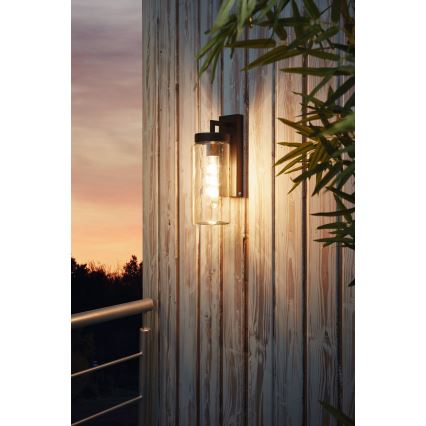 Eglo 97261 - Utomhus Väggbelysning BOVOLONE 1xE27/60W/230V