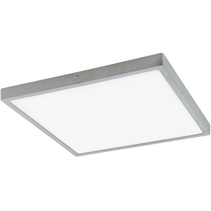 Eglo 97265 - LED Takbelysning FUEVA 1 1xLED/25W/230V silver kantig