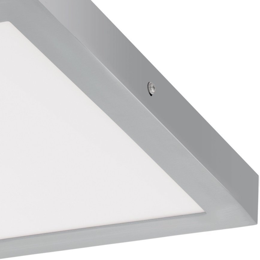 Eglo 97265 - LED Takbelysning FUEVA 1 1xLED/25W/230V silver kantig