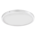Eglo 97266 - LED Takbelysning FUEVA 1 1xLED/25W/230V vit ROUND 4000K