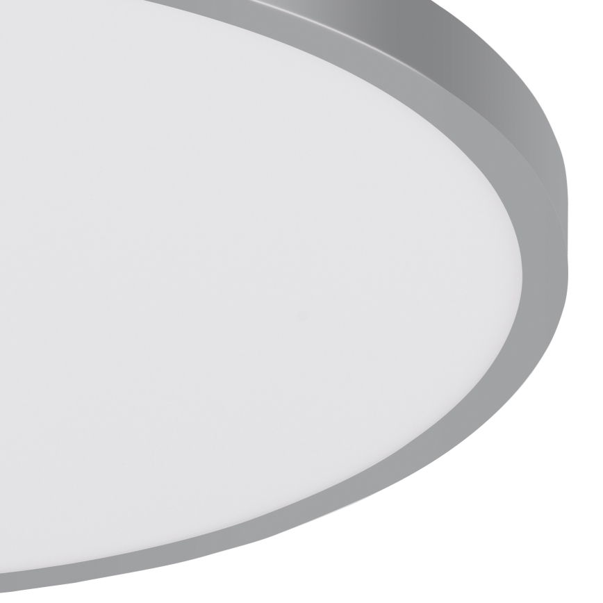 Eglo 97267 - LED Takbelysning FUEVA 1 1xLED/25W/230V silver ROUND 4000K