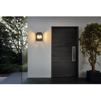Eglo 97294 - Utomhus Väggbelysning SONCINO 2xE27/60W/230V