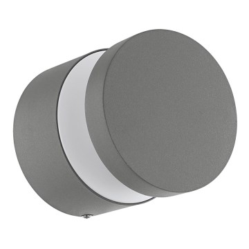 Eglo 97301 - Utomhus LED Väggbelysning MELZO LED/11W/230V grå