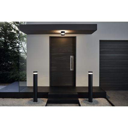 Eglo 97304 - Utomhus LED-lampa MELZO LED/11W/230V svart 990 mm