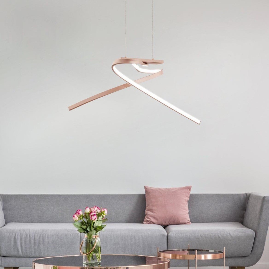 Eglo 97362 - LED Ljuskrona med snöre PALOZZA 2xLED/11W/230V
