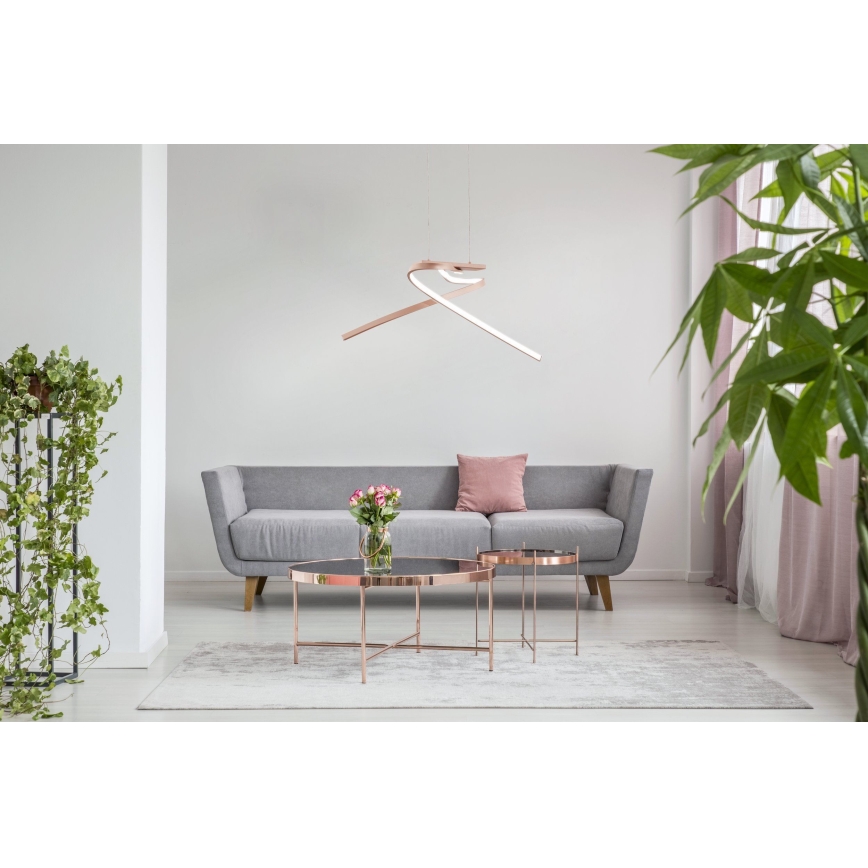 Eglo 97362 - LED Ljuskrona med snöre PALOZZA 2xLED/11W/230V