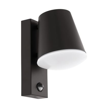 Eglo 97451 - Utomhus Väggbelysning med sensor CALDIERO 1xE27/10W/230V IP44