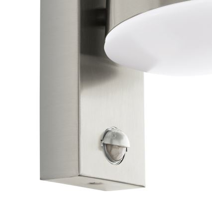 Eglo 97453 - Utomhus Väggbelysning med sensor CALDIERO 1xE27/10W/230V