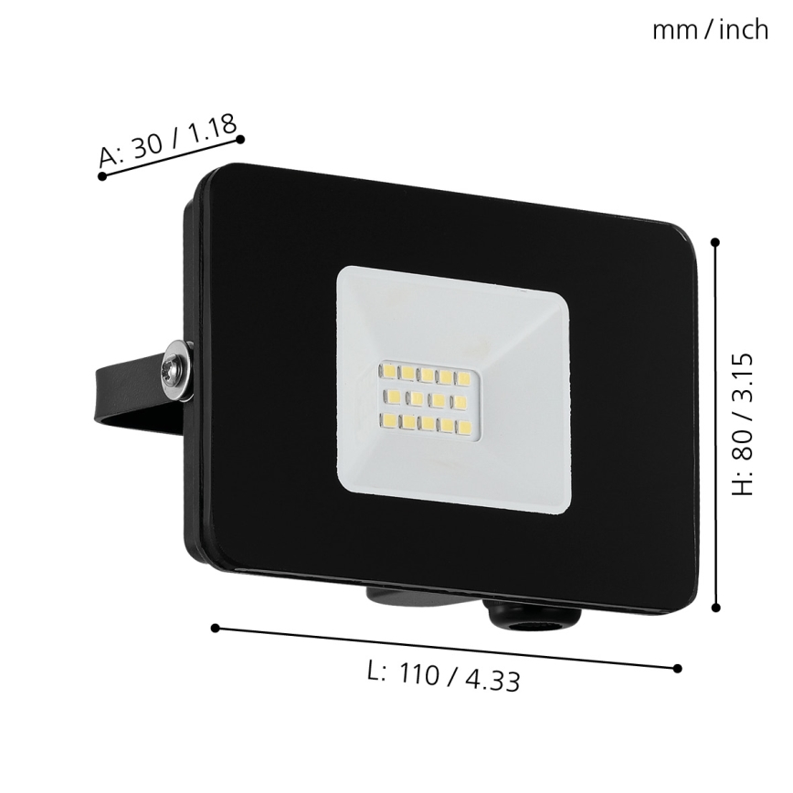 Eglo 97455 - LED spotlight FAEDO 3 LED/10W/230V