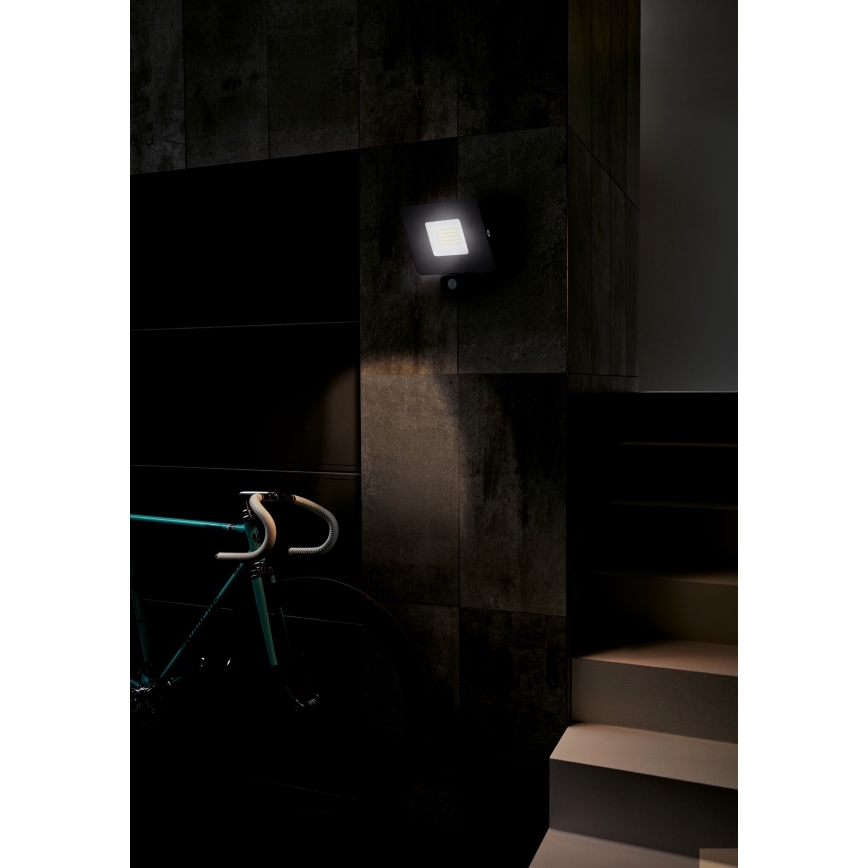 Eglo 97463 - LED Strålkastare med sensor FAEDO 3 LED/50W/230V IP44
