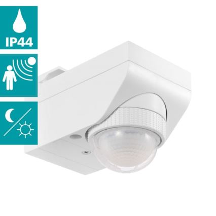 Eglo - Utomhuslampa med rörelsesensor 12 m vit IP44
