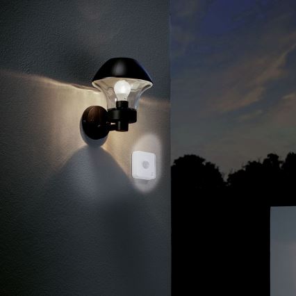 Eglo 97475 - Utomhus rörelsesensor CONNECT SENSOR 12 m 3xAA vit IP44