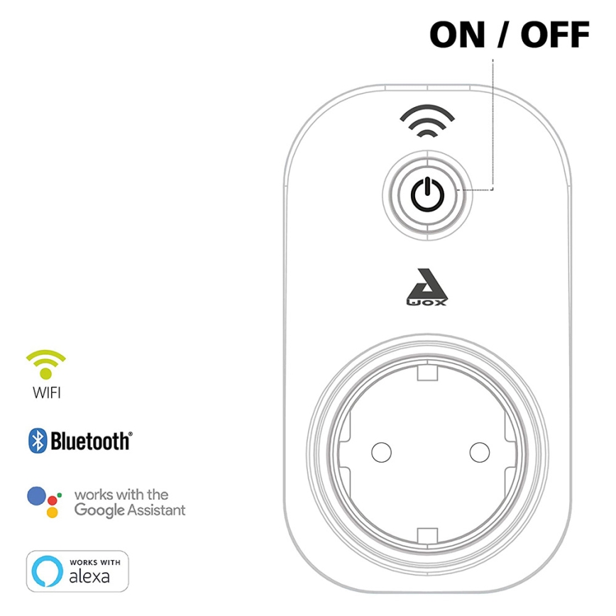 Eglo 97476 - Smart Plug koppling 2300W