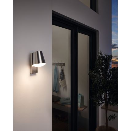 Eglo 97484 - LED Dimbar utomhus Väggbelysning CALDIERO-C 1xE27/9W/230V