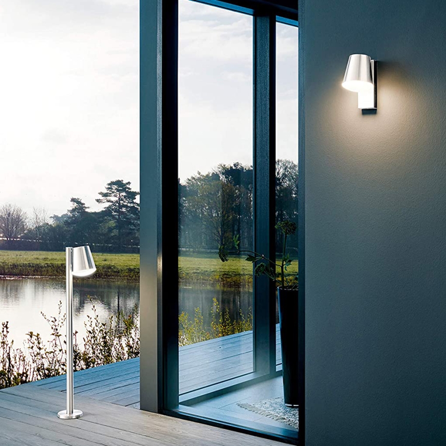 Eglo 97484 - LED Dimbar utomhus Väggbelysning CALDIERO-C 1xE27/9W/230V